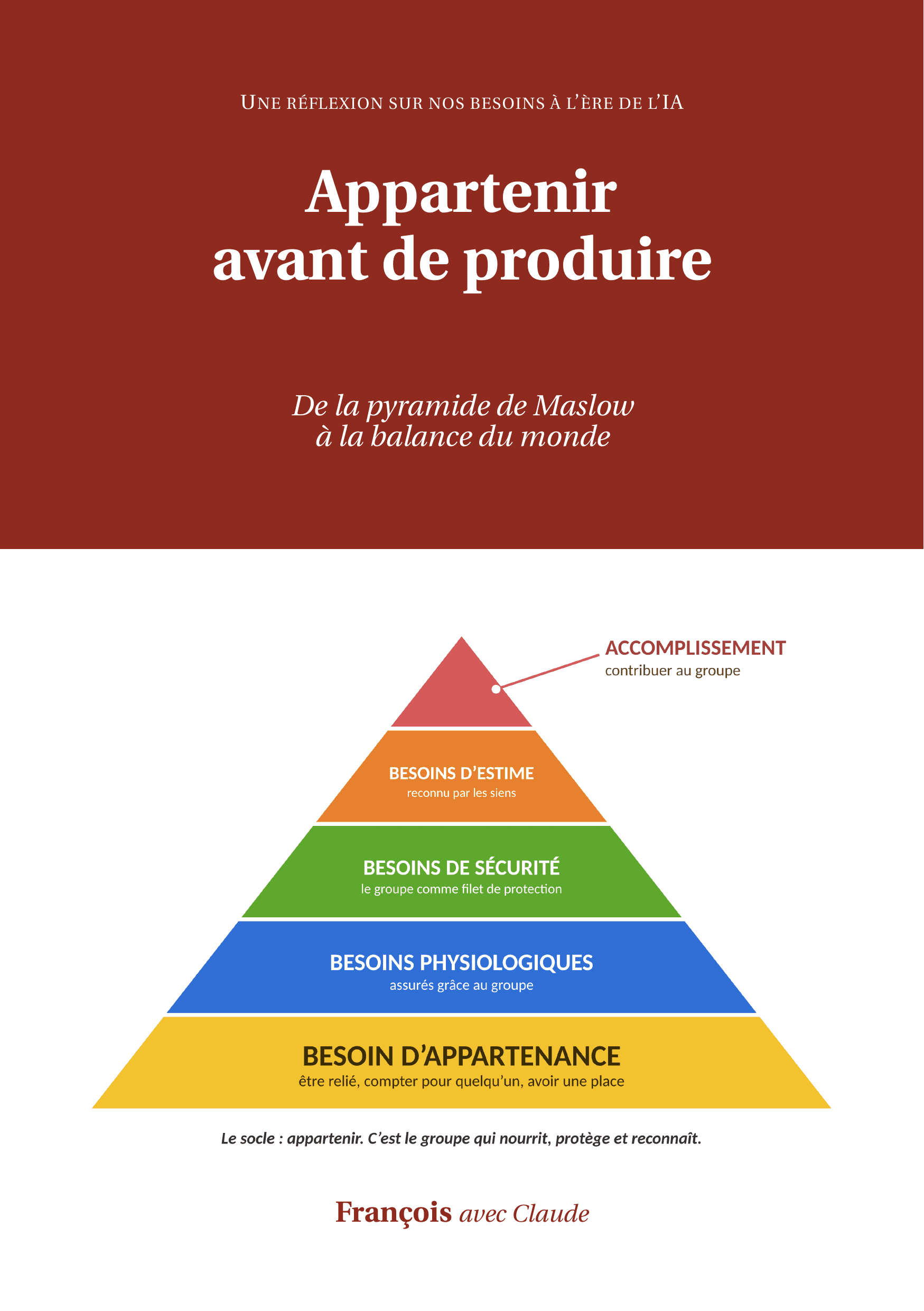 Appartenir avant de produire